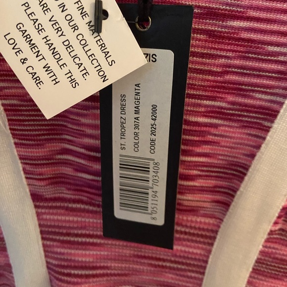 AS by DF St. Tropez Dress in Magenta, Size S - Picture 4 of 7